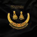 Arundhati Meenakari Chatai Necklace set