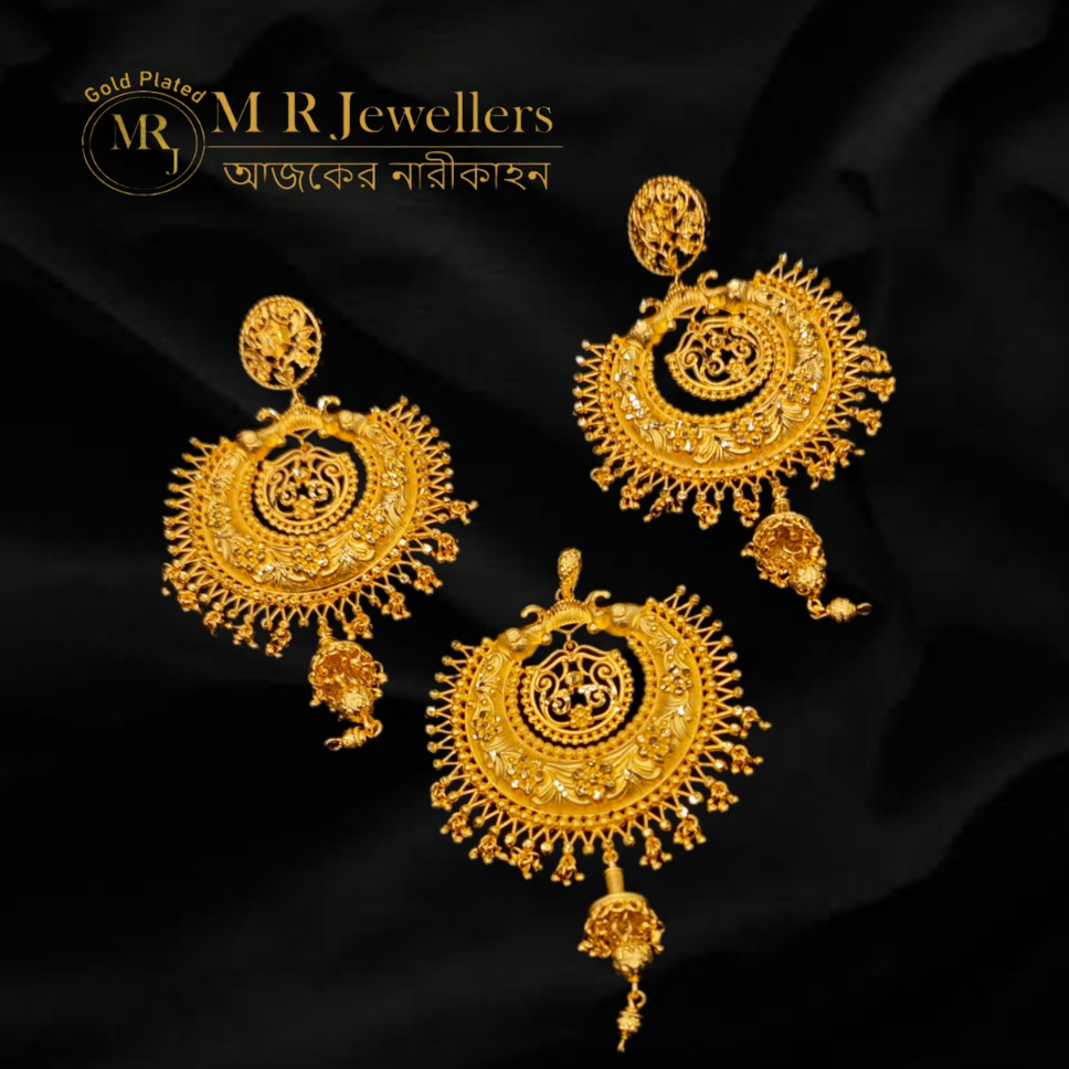 Elephant motif noksha kanbala pendant set Elephant Motif Noksha Kanbala Pendant Set - Image 1