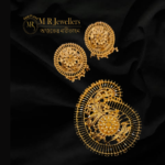 Amropali Kolka Motif Pendant Set.