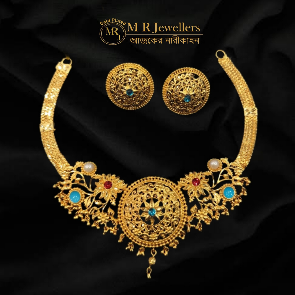 _Vrinda Necklace Set Vrinda Necklace Set - Image 1