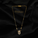 Mangalsutra with AD Pendant Set